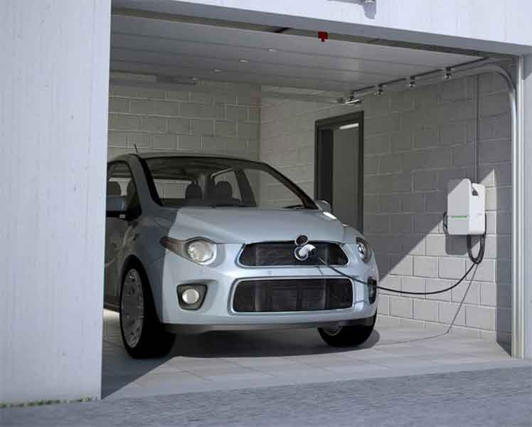 Installation borne de recharge électrique — réalisation 1