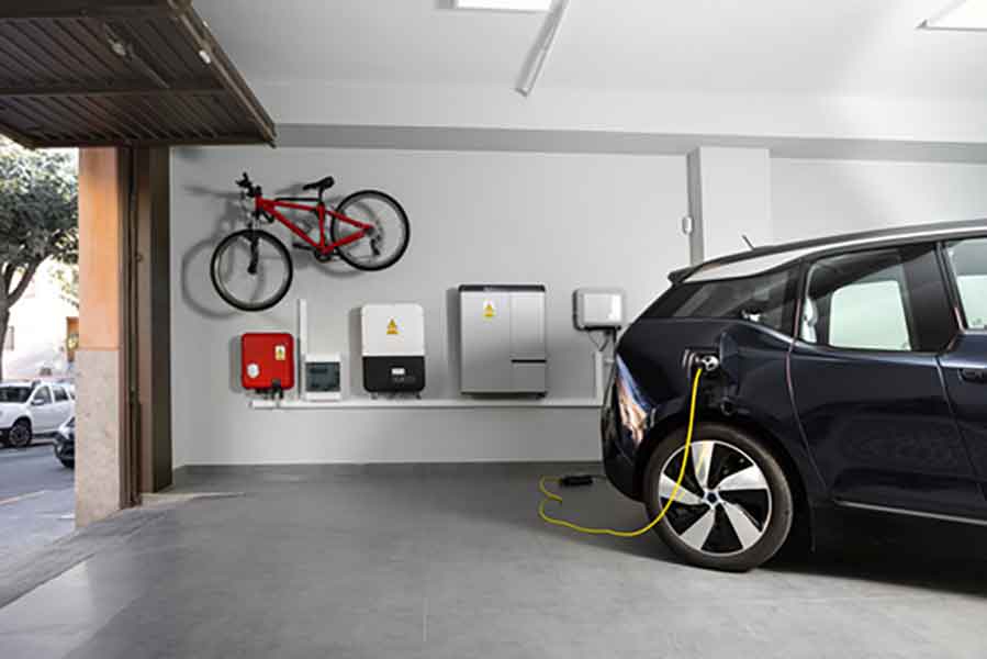 Installation borne de recharge électrique — réalisation 3